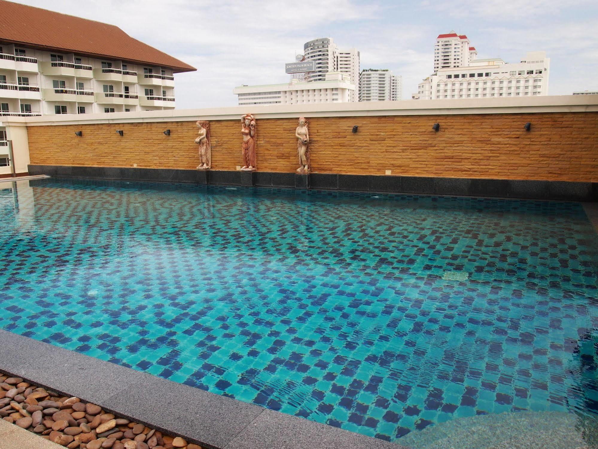 The Paradise Residence Condominum Bãi biển Jomtien Ngoại thất bức ảnh